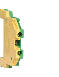 Borne vert-jaune 2 5mm² HAGER KXA02E
