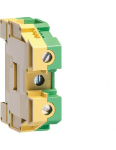 Borne de terre. 35mm². connection à vis HAGER KXB35E