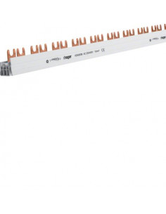 Barre de pontage 2P 63A fourche 10mm² 57M HAGER KDN263B
