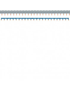 Barre de pontage 3P+N 63A languette 24 modules HAGER KBN863C