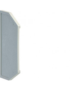 Plaque d'extrémité pour KXA10L - KXA16L. Couleur: gris HAGER KWE04G