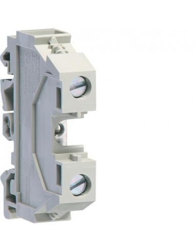 Borne de passage-phase. 16mm². 400V/76A. connection à vis HAGER KXA16L