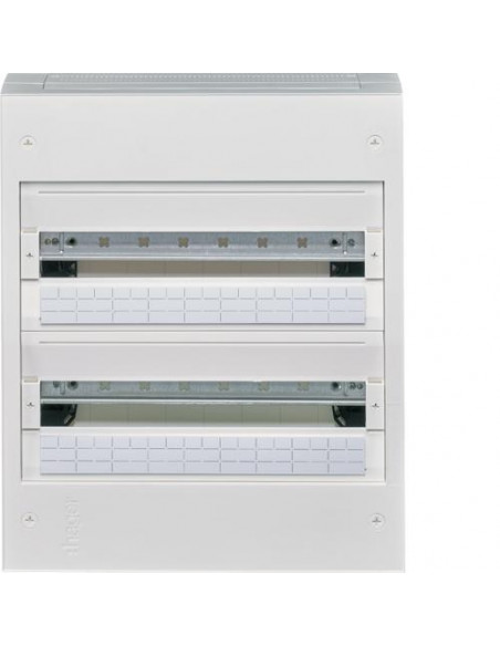 Coffret vega largeur 18 modules hauteur 2 rangées HAGER VB218A