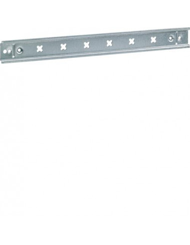 Rail de montage DIN symétrique pour coffret vega largeur 18 modules HAGER VZ010VB