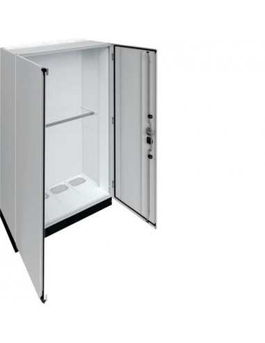 Armoire univers IP55 Classe II 1950x1050x400 avec socle h100 HAGER FR24H1