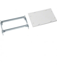 Unité équipement vega D-univers l500 h300 pour borniers 2 rangées 2x9mod 2 rails HAGER UD22A5