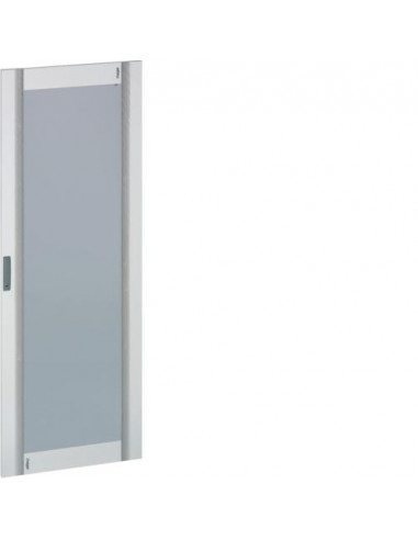 Porte transparente quadro+ h 1900mm l 450 p 77mm HAGER FN510E