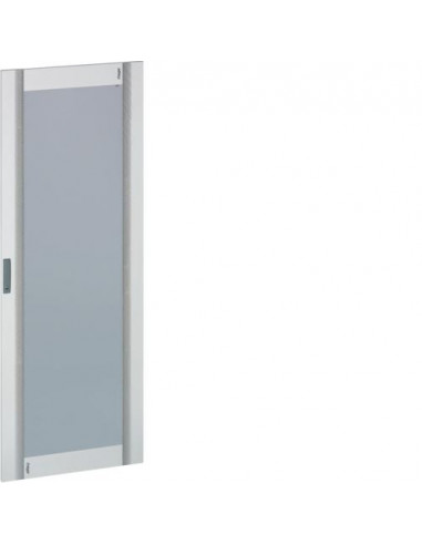 Porte transparente quadro+ h 1900mm l 700 p 77mm HAGER FN516E