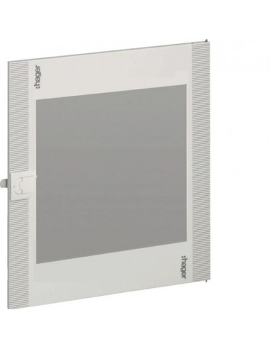 Porte transparente 550x500mm pour coffret NewVegaD HAGER FD32TN