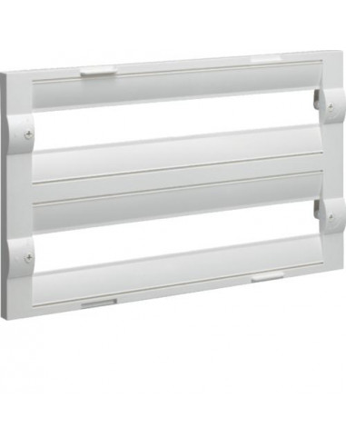 Couvercle avec découpes pour 2 rangées modulaires (48 mod.) H300 HAGER FD00C1