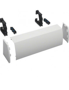 Goulotte de jonction horizontale quadro 2 travées IP44 univers l550mm HAGER FZ442N