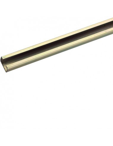 Rail Din pour structure électrozingué bichromaté prof 15mm l 25mm long 2m HAGER A099C