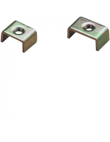 Ecrous coulissants électrozingué bichromaté pour rail A099C 1 lot de 6pcs HAGER A099D