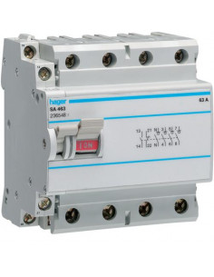 Interrupteur à déclenchement libre 4P 63A HAGER SA463