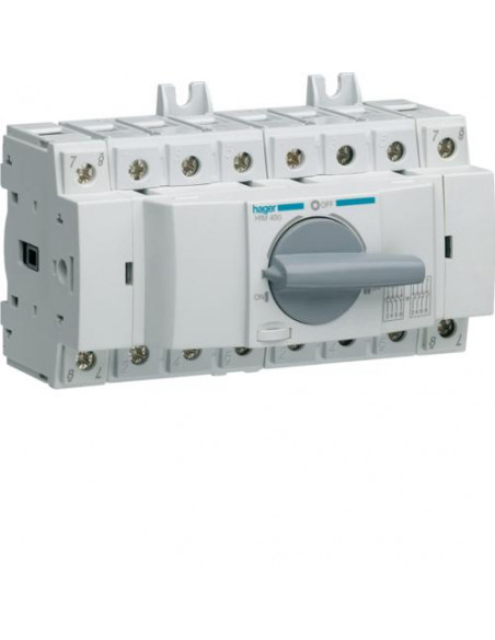 Commutateur modulaire 4 Pôles 63A HAGER HIM406