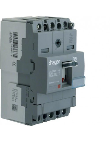 Interrupteur à déclenchement libre x160 3P 160A fixe HAGER HCA160H