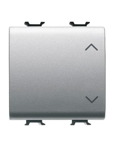 COMMUTATEUR 2M 1P 10AX HAUT-BAS TITANE GEWISS GW14123