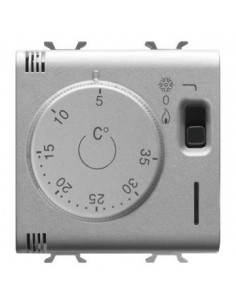 THERMOSTAT 2M 230VCA-50/60Hz TITANE GEWISS GW14705