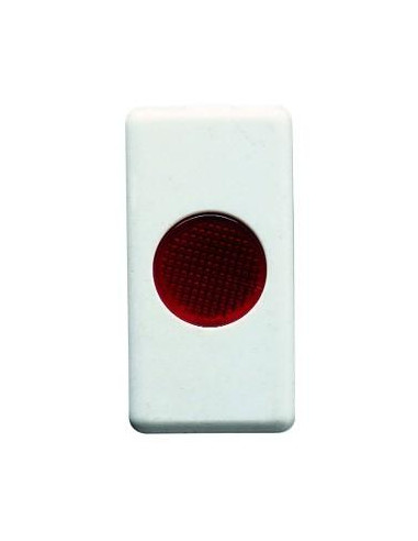 VOYANT PLAT DIFFUSEUR JAUNE SY/WT GEWISS GW20605