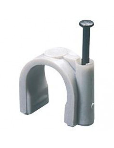ATTACHE POLYMERE DIAM.3-4 GRIS GEWISS GW50610