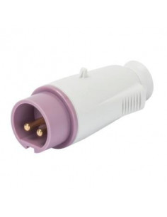 Fiche mobile Droite 2 Pôles 16A 24V S.R. GEWISS GW60064