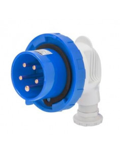 FICHE MOB.ETAN.90°3P+T 16A 230V 9H GEWISS GW60109