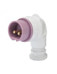FICHE MOB.PROT.90°2P 16A 24V S.R. GEWISS GW60127