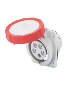 SOCLE PRISE 10° HP IP67 3P+N+T 16A 400V GEWISS GW62232H