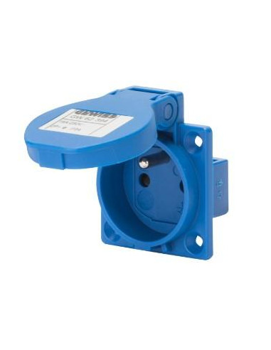 SOCLE PRISE 2P+T 16A FRANCAIS IP54 50X50 GEWISS GW62394