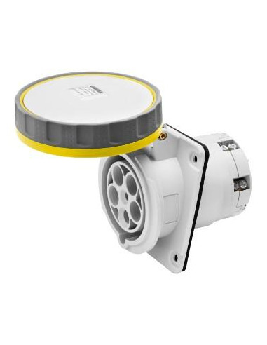 SOCLE PC 10° HP IP67 3P+N+T 63A 110V 4H GEWISS GW63248H