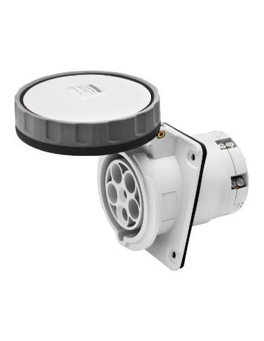 SOCLE PC 10° HP IP67 2P+T 63A 500V 7H GEWISS GW63257H