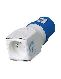 ADAPTATEUR IC 2P+T 16A 230V 2X2P+T FRANC. GEWISS GW64203 2