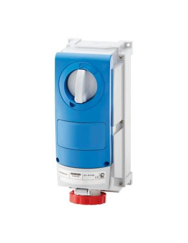 PRISE BL.IP66 A.F.3P+N+T 63A 400V 6H DIR GEWISS GW66532