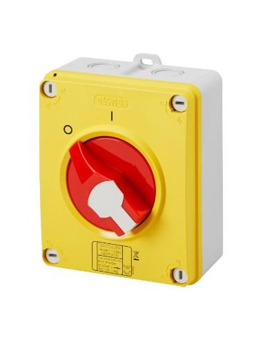 INTER-SECT. HP PLAST. 40A 2P URGENCE GEWISS GW70441P