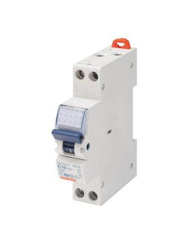 DISJONCTEUR COMMUTATEUR 1P+N C16 4,5KA 1M NG GEWISS GW90607