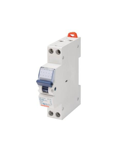 DISJONCTEUR COMMUTATEUR 1P+N C16 4,5KA 1M NG GEWISS GW90607