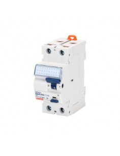 Interrupteur Différentiel 2 Pôles 40A Type A 30ma 2 Modules GEWISS GWD4032