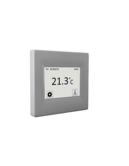 THERMOSTAT ENCASTRE ECRANTACTILE BLANC TFT610 ACSO 616061