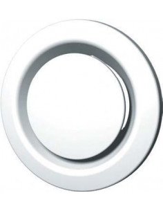 Bouche plastique réglable de 10 à 75 m3/h manchette à griffes D80 mm S&P (UNELVENT) 853572