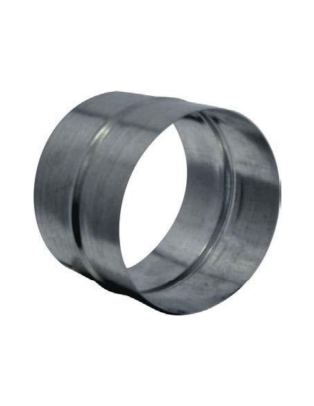 Manchon raccord mâle en acier galvanisé D 80 mm S&P (UNELVENT) 860355