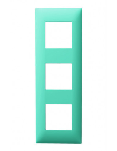 Plaque 3 postes - Turquoise Arnould Espace Evolution 64423