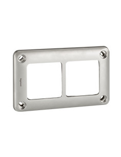Plaque 2 postes Soliroc IK10 LEGRAND 077852 2