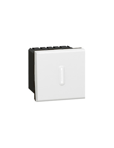 Interrupteur temporisé Mosaic 2 modules blanc LEGRAND 078420