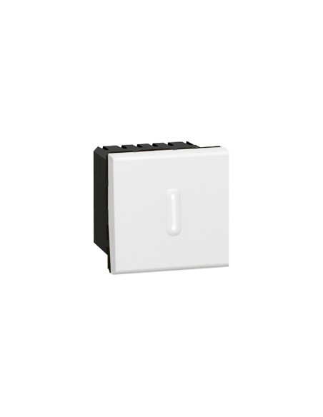 Interrupteur temporisé Mosaic 2 modules blanc LEGRAND 078420