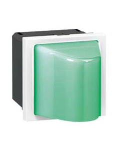Hublot Mosaic 2 modules 230V pour 0,2W ou 1W vert LEGRAND 078572 2