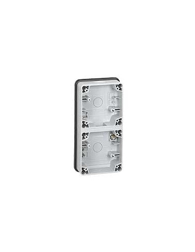 BOITIER 2P VERT.COMPOSABLE LEGRAND 090492