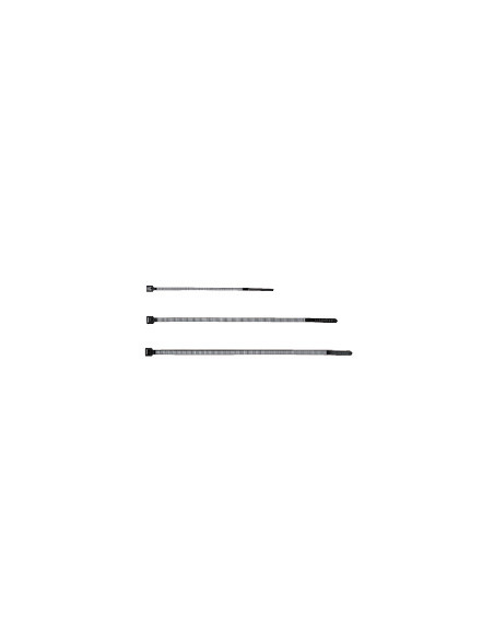 100 Colliers Colring noir à denture intérieure largeur 7,6mm et longueur à plat 360mm LEGRAND 032029