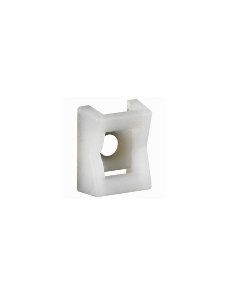 100 Embases à visser incolore Colring pour colliers largeur 9mm maxi LEGRAND 032072
