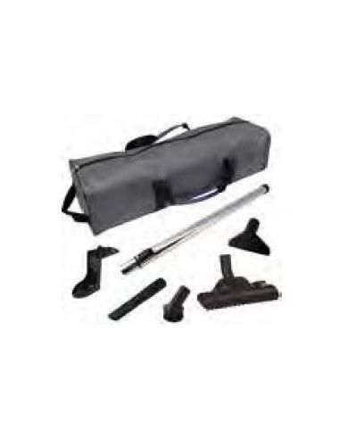 Kit de nettoyage SAPHIR standard avec 1 canne chromée + brosses et accessoires S&P (UNELVENT) 620335