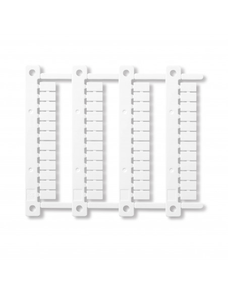 PLAQUE DE 48 ETIQUETTES D'IDENTIFICATION POUR IMPRIMANTE A TRANSFERT THERMIQUE CEMBRE FINDER 399720